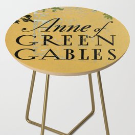Anne of Green Gables Vintage 1945 Book Cover Side Table