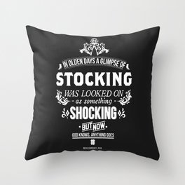 In olden days Throw Pillow