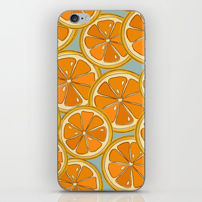 Fresh Summer Orange Slices iPhone Skin