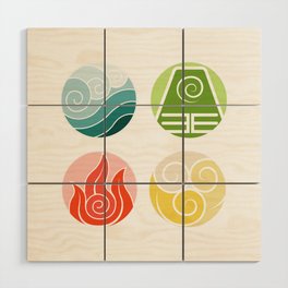 Avatar the last airbender Wood Wall Art