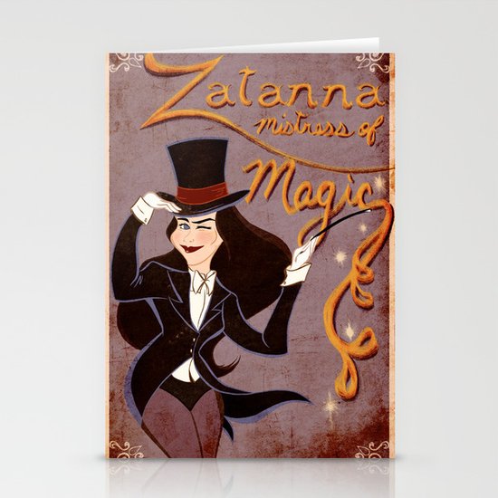 Zatanna! Mistress of Magic! Stationery Cards