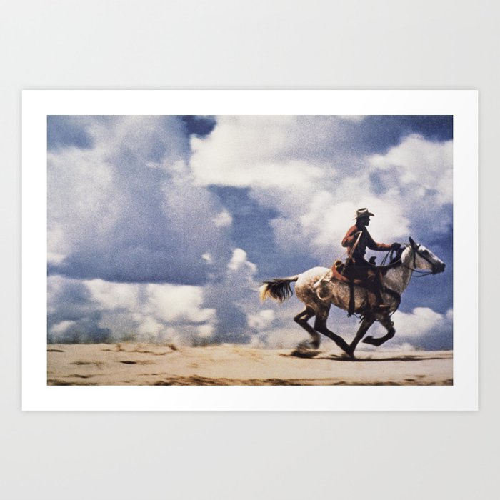 Cowboy Art Print