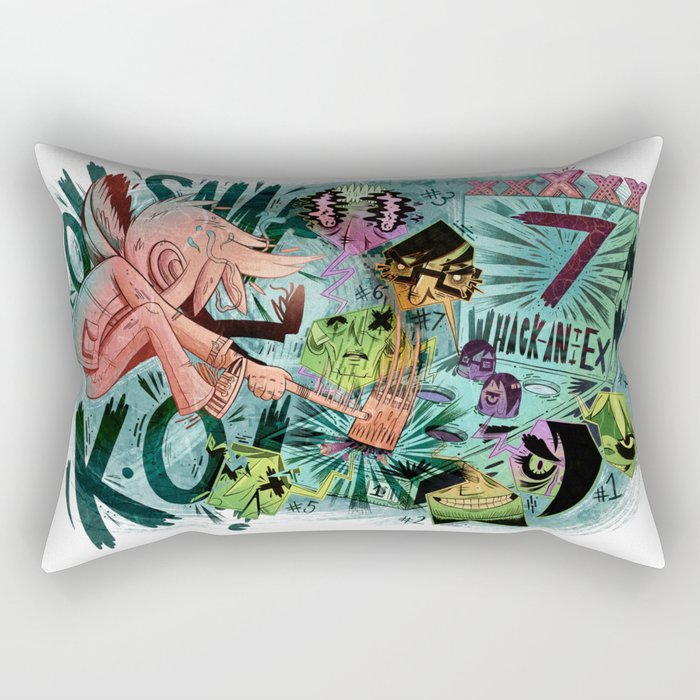 Scott Pilgrim, Fan Art Rectangular Pillow