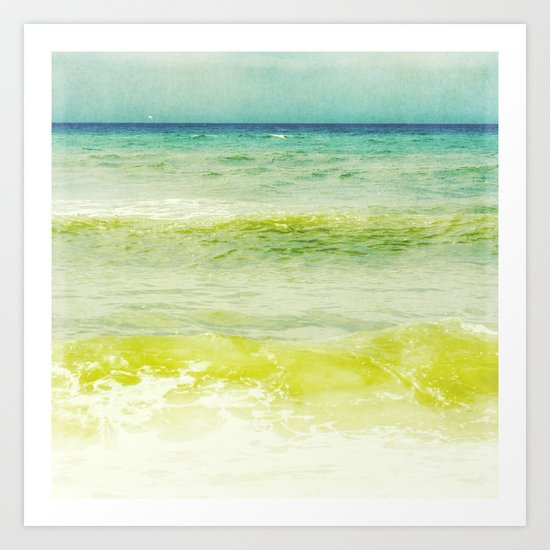 aqua agua Art Print