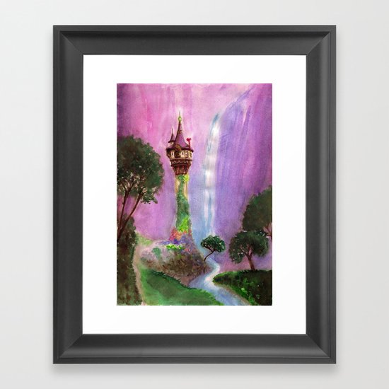 The Mystical Tower Framed Art Print