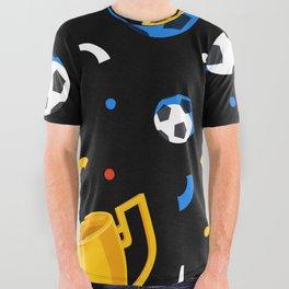 Soccer Champion All Over Graphic Tee