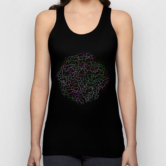 Spring Crackle Unisex Tank Top