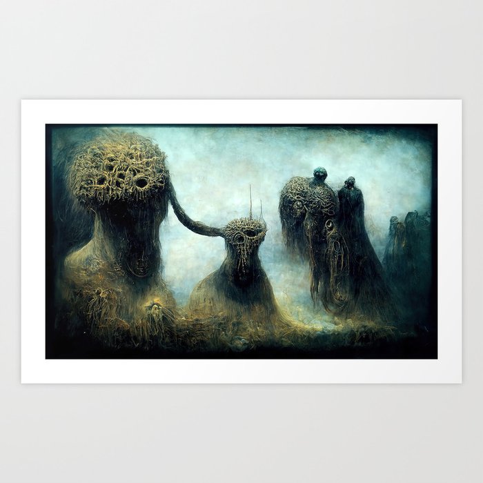 Nightmares from the Beyond Art Print