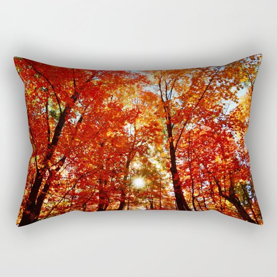 Sun in the Trees Rectangular Pillow