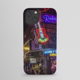 Nights in Nashville iPhone Case