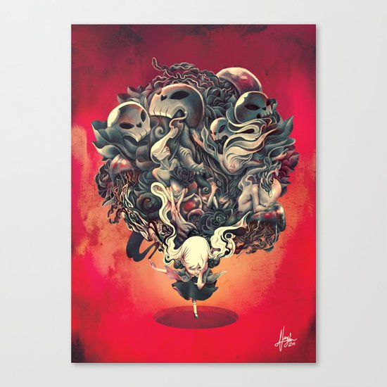 Hopscotch Canvas Print