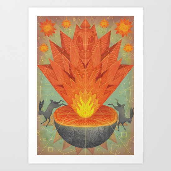 Catastrophe III Art Print
