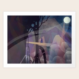 Spirit Path Art Print