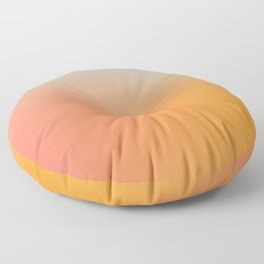 19 Sunset Sky Gradient Aesthetic 220513 Floor Pillow