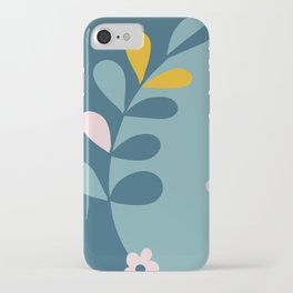 Minimalist floral iPhone Case