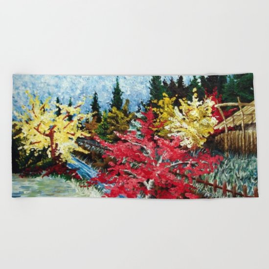 Landscape Beach Towel