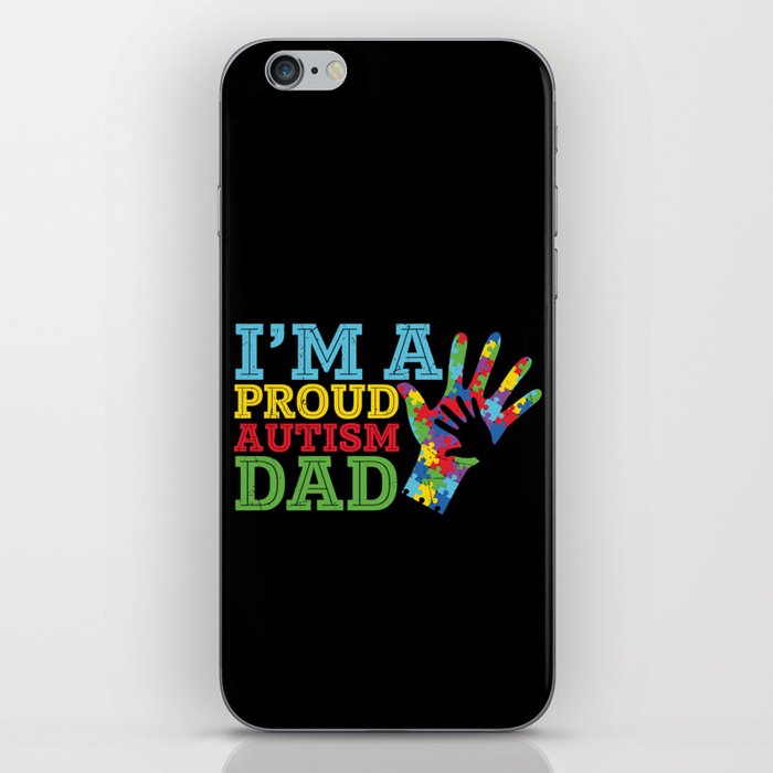 Proud Autism Dad iPhone Skin