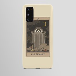 The Hermit - Raccoons Tarot Android Case
