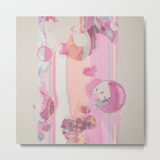 PASTEL.EROSION (everyday 01.26.16) Metal Print