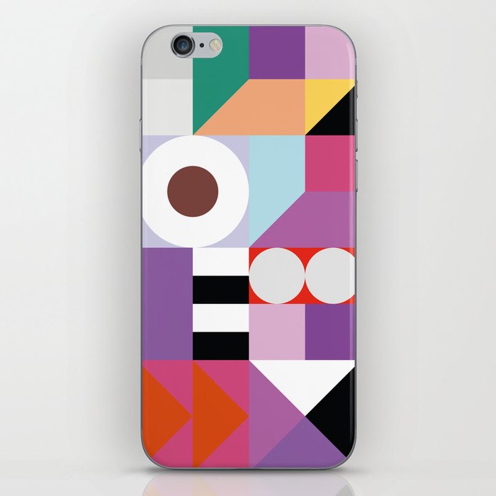 Abstract Pop Art Seamless Pattern iPhone Skin