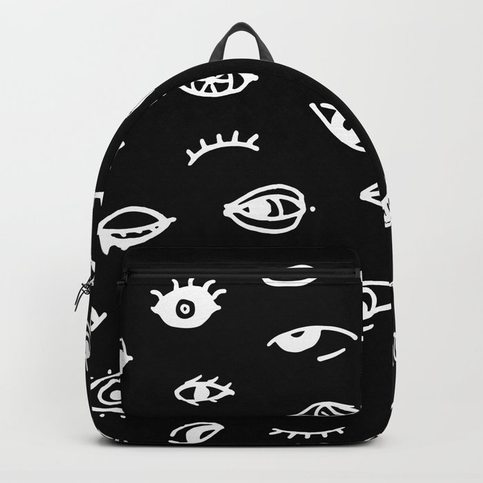 Bad Eyes (Black) Backpack
