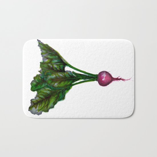 Rooted: The Radish Bath Mat