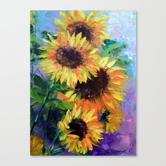 Sunflowers Canvas Print