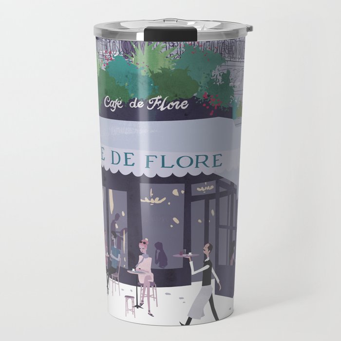 Cafe de flore Travel Mug