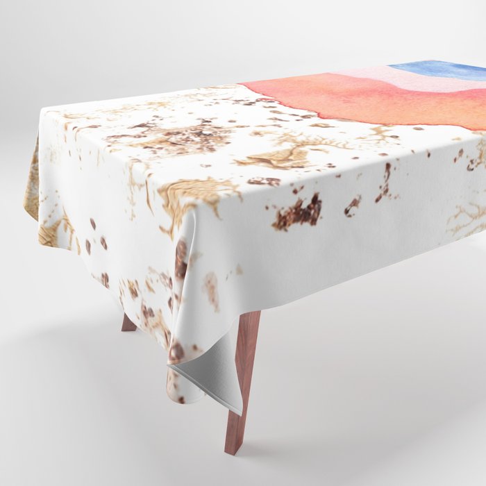 Marble Watercolor Tablecloth