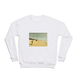 Gold Coast Main Beach retro  Crewneck Sweatshirt
