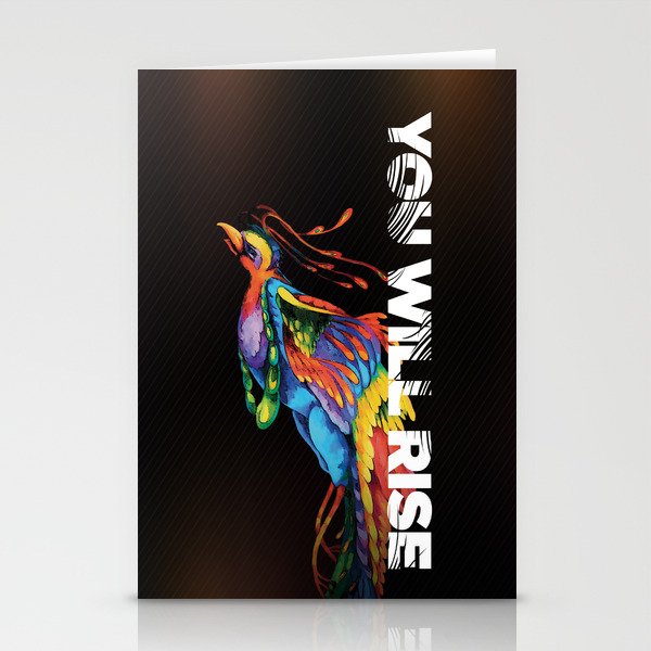 The Phoenix | You Will Rise Stationery Cards