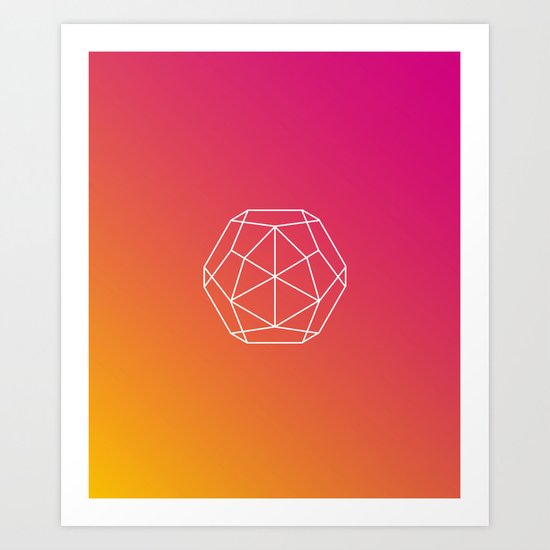 Geometry Art Print
