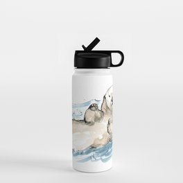 Sea otter Water Bottle