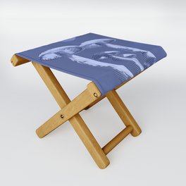 Indigo Mushroom Midnight Folding Stool