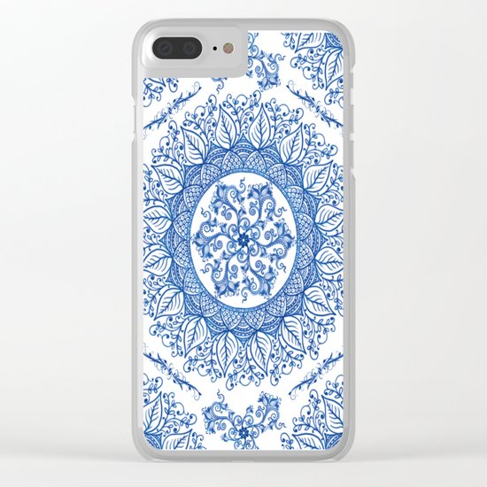 Mandaleaf - Portuguese Clear iPhone Case