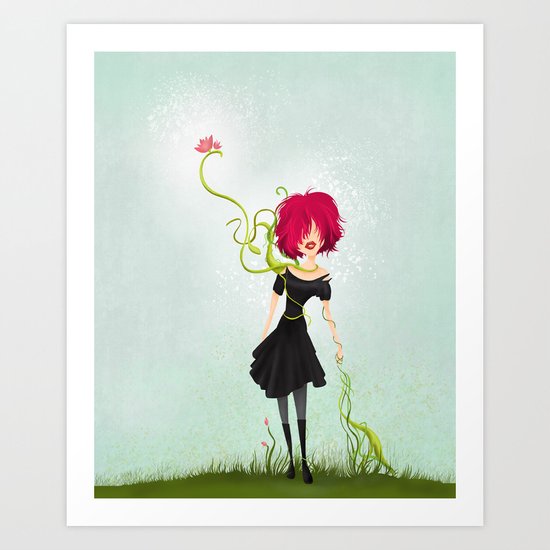 Growing Art Print