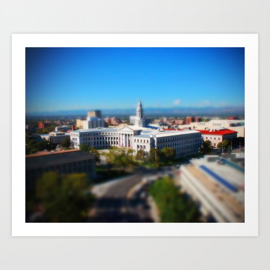 Civic Center Building Art Print
