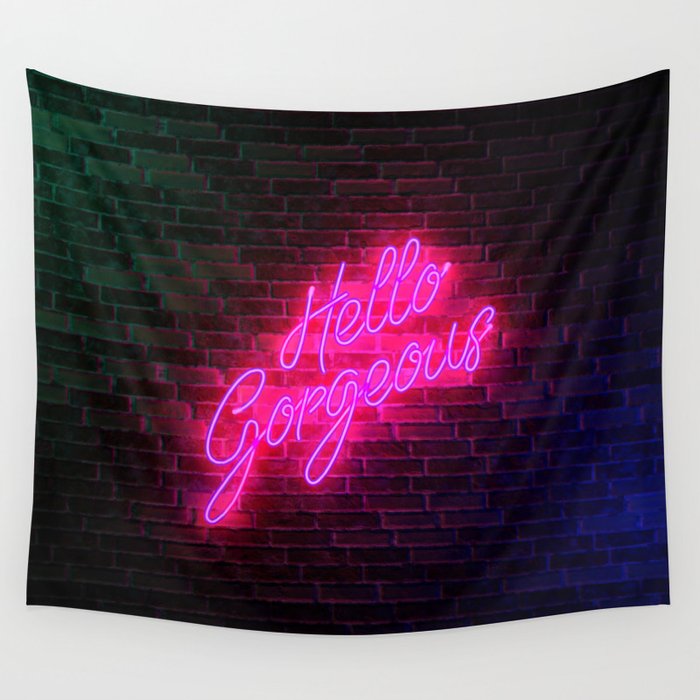 Hello gorgeous sales tapestry