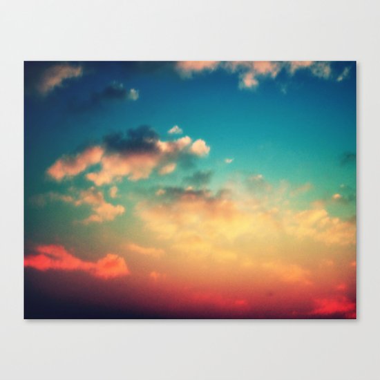 My Head is stuck in the Clouds Canvas Print
