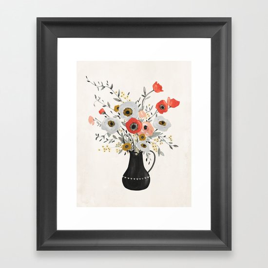 Poppies Framed Art Print