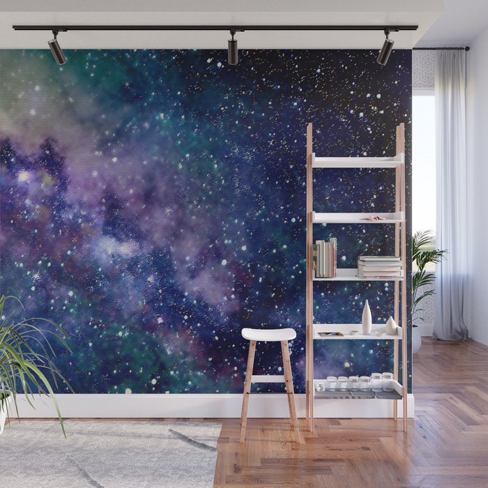 Milky Way Wall Mural By Cosmo18 Society6