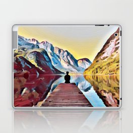 Lonely in the nature Laptop Skin