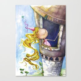 Princess Rapunzel Canvas Print