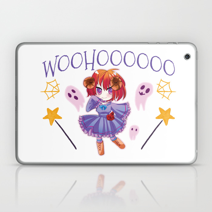 Halloween Chibi Anime Manga Otaku Kawaii Mangaka Laptop Ipad