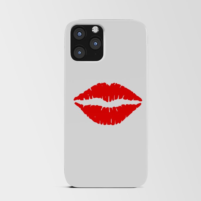 KISS LIPS COMIC iPhone Card Case