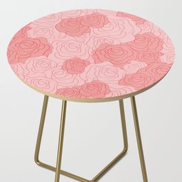 Pink Roses Side Table