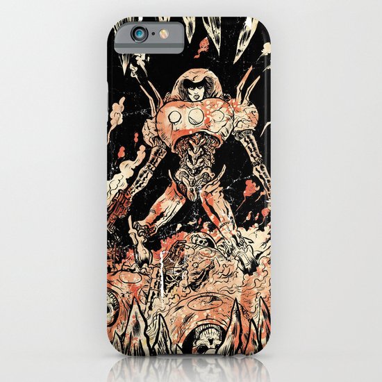 Dogs of Mars pin-up iPhone & iPod Case