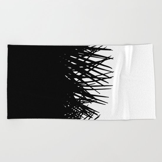 Side Fringe Beach Towel