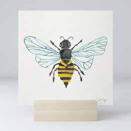 Honey Bee Mini Art Print