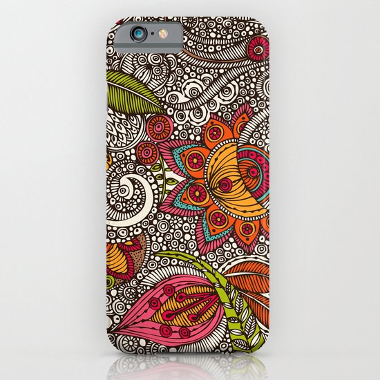 Random Flowers iPhone & iPod Case